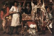 CARRACCI, Annibale Butcher's Shop oil painting reproduction